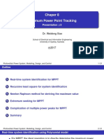 Chaper 8 Maximum Power Point Tracking: Presentation #3