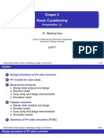 Chaper 5 Power Conditioning: Presentation #3