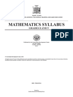 Mathematics Grade 8 9 Text