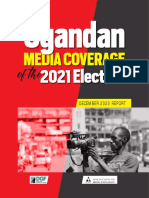 Uganda Media Coverage of The 2021 Elections - December 2020