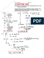 Chapter Test: Answer The Following Problems Below. Determine What Is Being Asked For in The Following Problems