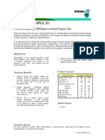 Petronas Disrol 50: Premium Quality 6 TBN Marine Diesel Engine Oils