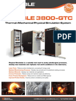 Gleeble 3800-Gtc: Thermal-Mechanical Physical Simulation System