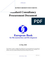 Khujand PT Standard Consultancy Procurement Document