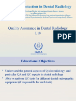 Radiation Protection in Dental Radiology