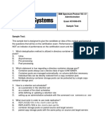 IBM Spectrum Protect V8.1.9 Administration Exam #C1000-076 Sample Test