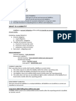 Chapter 1 - Liabilities