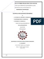 Single Phasing of Three Phase Induction Motor