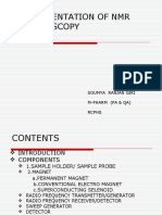 Instrumentation of NMR Spectroscopy: Soumya Ranjan Giri M-Pharm (Pa & Qa) Rcphs