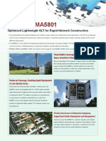 Smartax Ma5801: Optimized Lightweight Olt For Rapid Network Construction