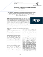 Analysis of Water Quality of Perungudi Pallikaranai Dumping Area, Chennai