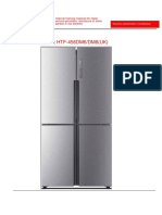 Refrigerador Haier Service Manual Mother Model