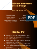 MSP430 Digital I - O