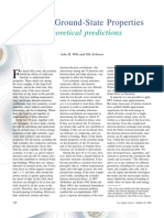 Actinide Ground-State Properties: Heoretical Predictions