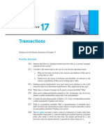 Transactions: Practice Exercises