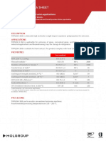 Description Applications: Tipplen K 850 Impact Copolymer For Extrusion Applications