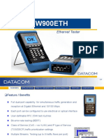 TSW900ETH TSW900ETH: Ethernet Tester