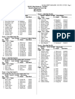 Blue Division Heat Sheets