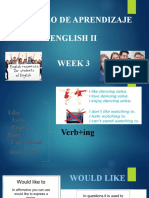 Módulo de Aprendizaje English Ii Week 3