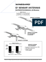 Winegard Sensar Antenna Installation Manual
