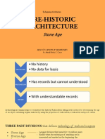 Topic 1 - Pre-Historic Architecture (Stone Age)