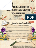 Chapter 21 Second Homecoming and The Liga Filipina - Ceniza