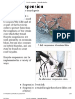 Bicycle Suspension - Wikipedia, The Free Encyclopedia