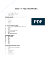 Atls Approach To Pediatric Trauma