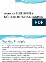 MODERN FUEL SUPPLY SYSTEMS IN PETROL ENGINES (Original)