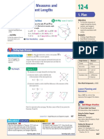 Angle Measures and Segment Lengths: 1. Plan