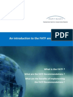 An Introduction To The FATF and Its Work