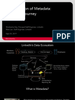 The Evolution of Metadata - LinkedIn's Story