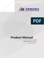 Product Manual: Ym-Smartcarve43-8-A-06-02 (大幅面摄像系统产品使用手册) 粤铭英文 20170515