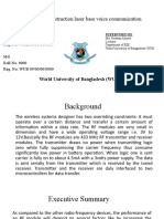 Degine and Constraction Laser Base Voice Communication: Submitted by