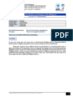 Module 4: Periodization and Peopling of The Philippines