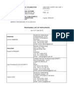 IPET-WIFI-1 - INF-2-Provisionlal List of Participants