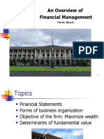 An Overview of Financial Management