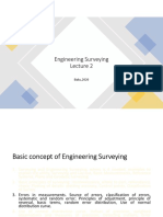 Lecture 2 - Principles of Surveying, Part 2