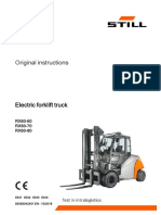 Still RX 60 80 Operator's Manual