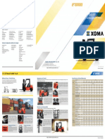 XGMA 2-3,5 Ton Diesel Forklift Brochure