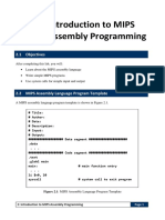 COE301 Lab 2 Introduction MIPS Assembly