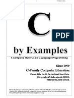 C Language by Example (23-2-2021)