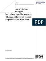 Flame Supervision Devices For Gas Burning Appliances - Thermoelectric Flame Supervision Devices