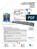 Computer Controlled Flame Propagation EDIBON