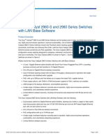 Cisco Catalyst 2960-S and 2960 Series Switches With LAN Base Software - Data Sheet - Product - Data - Sheet0900aecd80322c0c