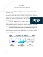 State of Matter Teacher's Guide/chemistry Form 4 / Simulation