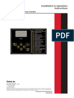 Installation & Operation Instructions: Mark II Diesel Engine Fire Pump Controllers