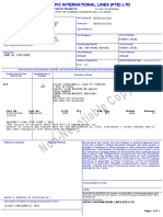 (Incorporated in Singapore) : Port-To-Port or Combined Transport Bill of Lading