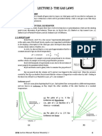 Lecture 2 The Gas Laws