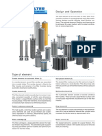 Design and Operation: Star-Pleated Element (5) Candle Elements For Automatic Filters